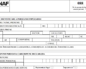 Formularul 088, modificat din nou: noi intrebari obligatorii